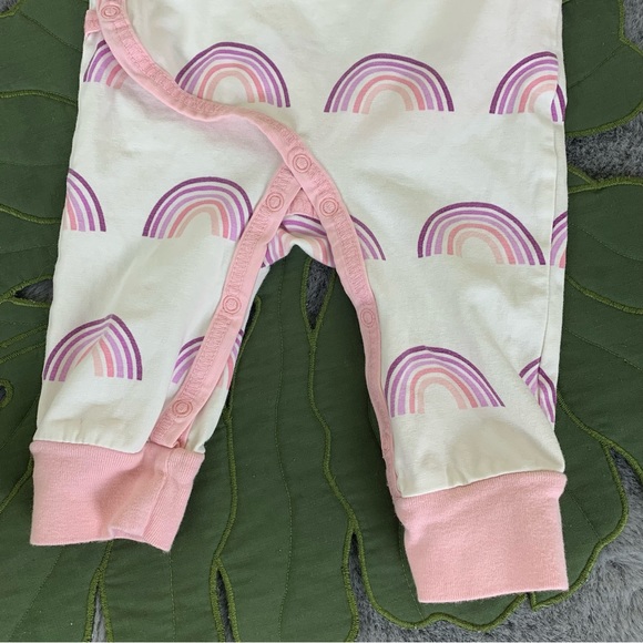 Monica + Andy Rainbow Baby Kimono Romper - Picture 4 of 5